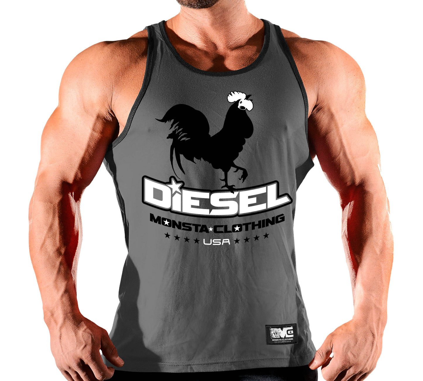 Elite Series: Cock Diesel-206: WT-BK