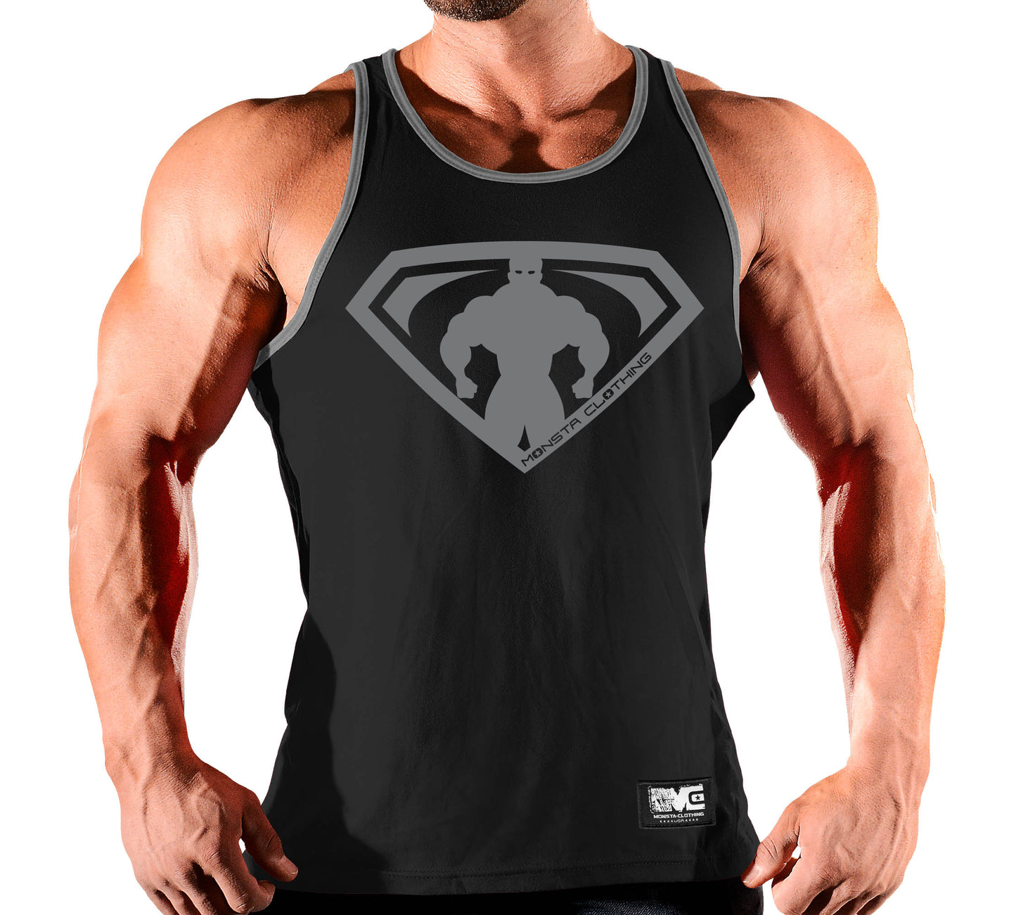 Elite Series: MonstaMan (Muscle Symbol)-238: Grey