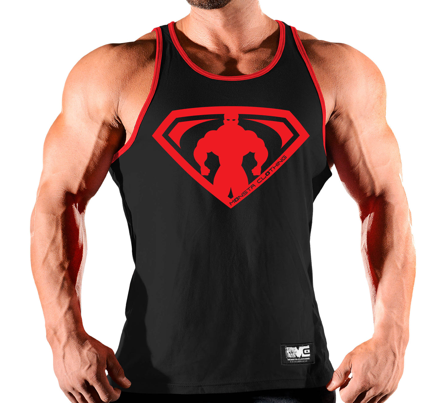 Elite Series: MonstaMan (Muscle Symbol)-238: Red