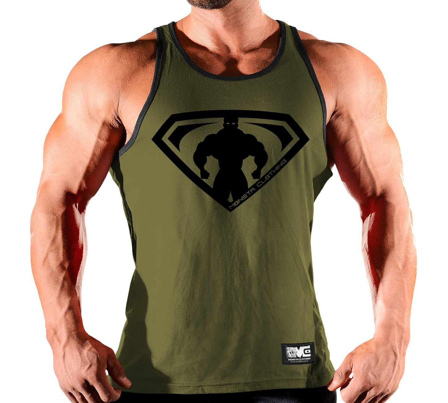 Elite Series: MonstaMan (Muscle Symbol)-238: Black