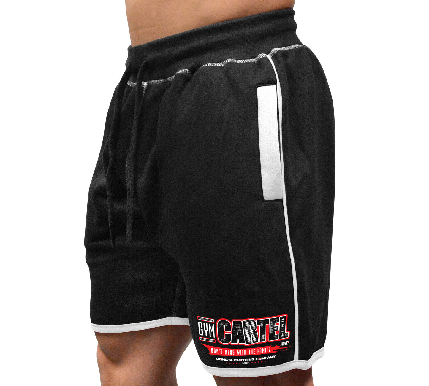 Elite Series: Gym Cartel-Don't Mess with the Family-338 (White-Red)