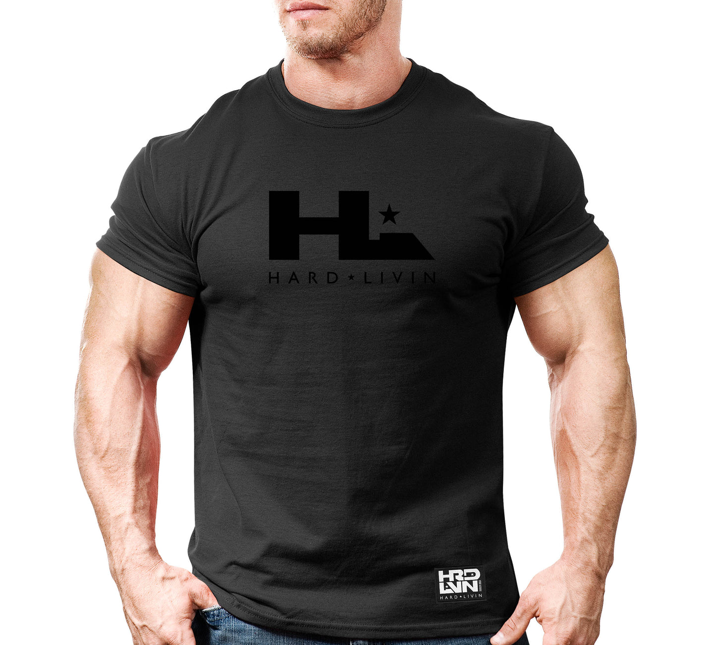 Hard Livin (HL-icon)-22: Black