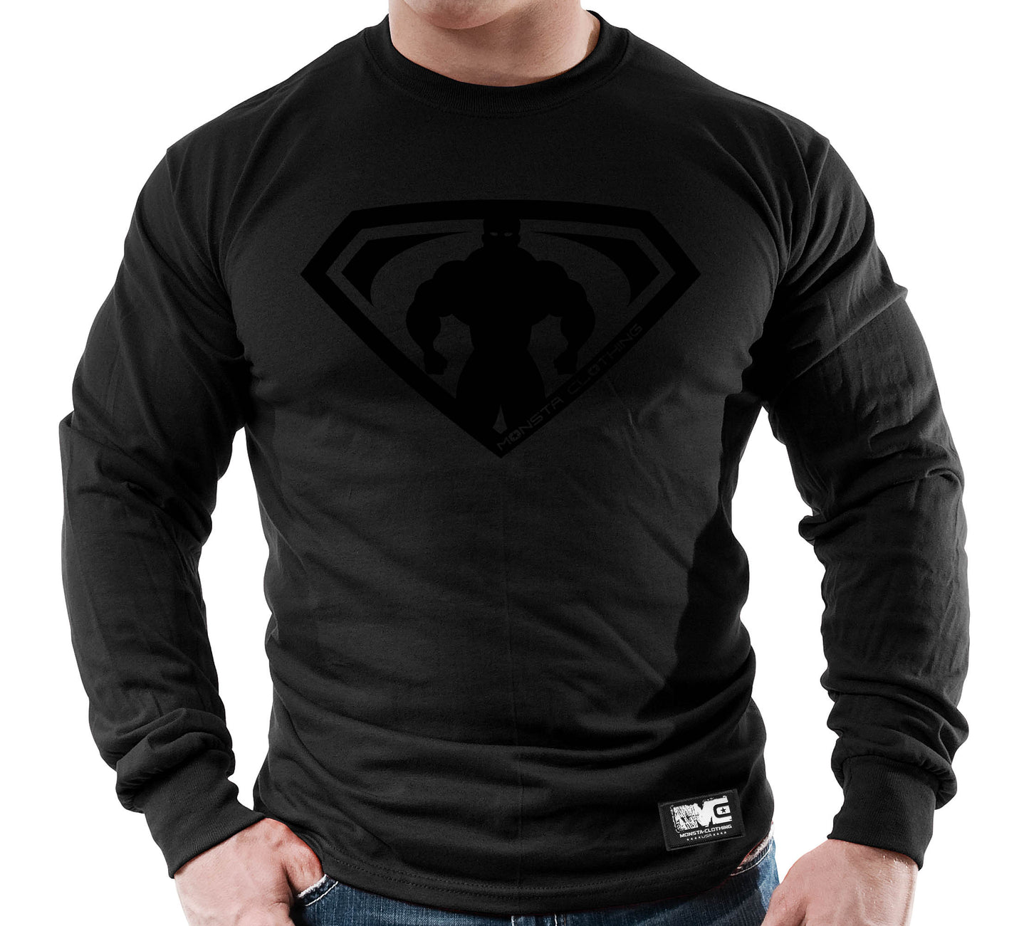 MonstaMan (Muscle Symbol)-238: Black