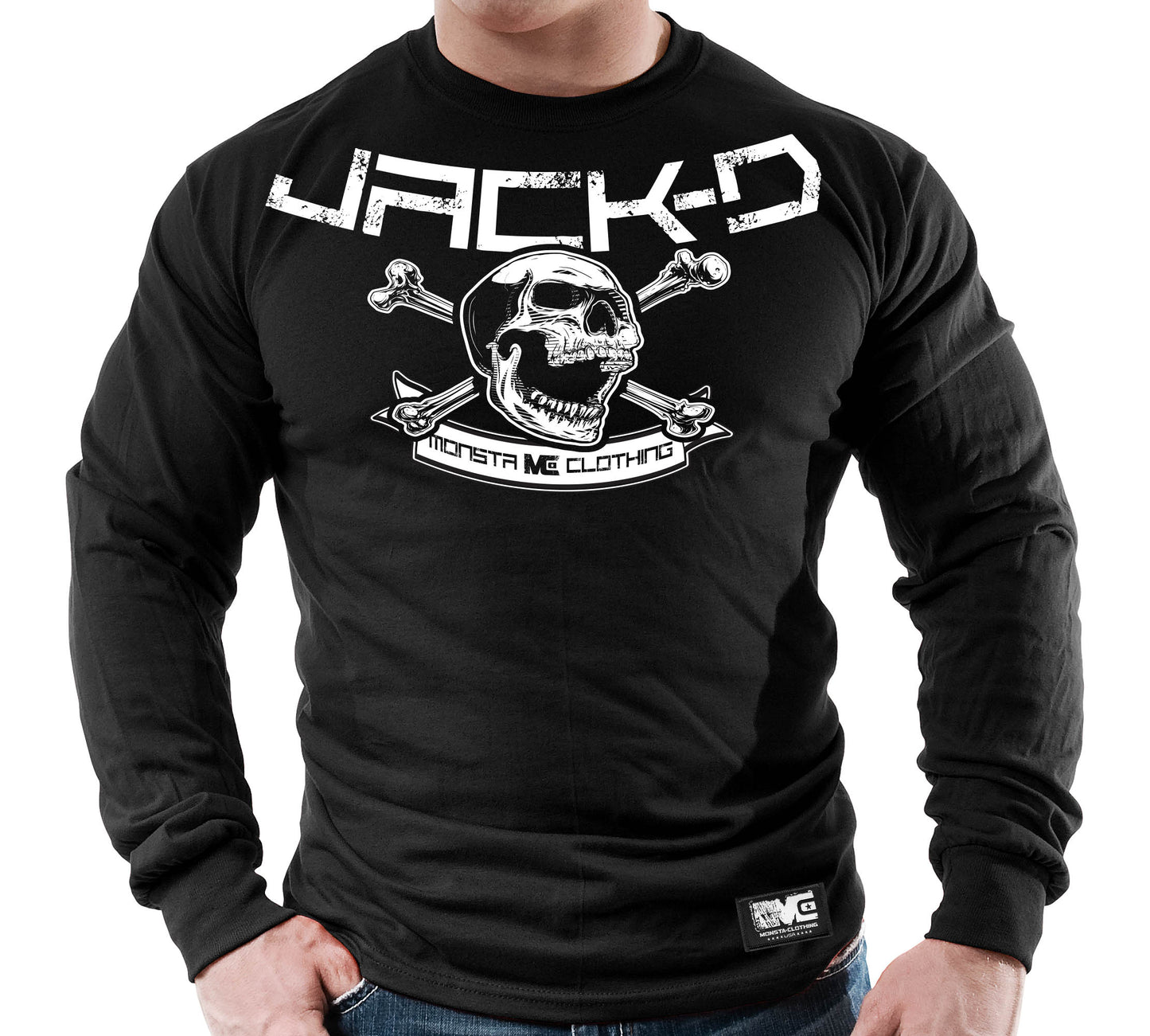 JACK’D (Skull & Crossbones)-75: White