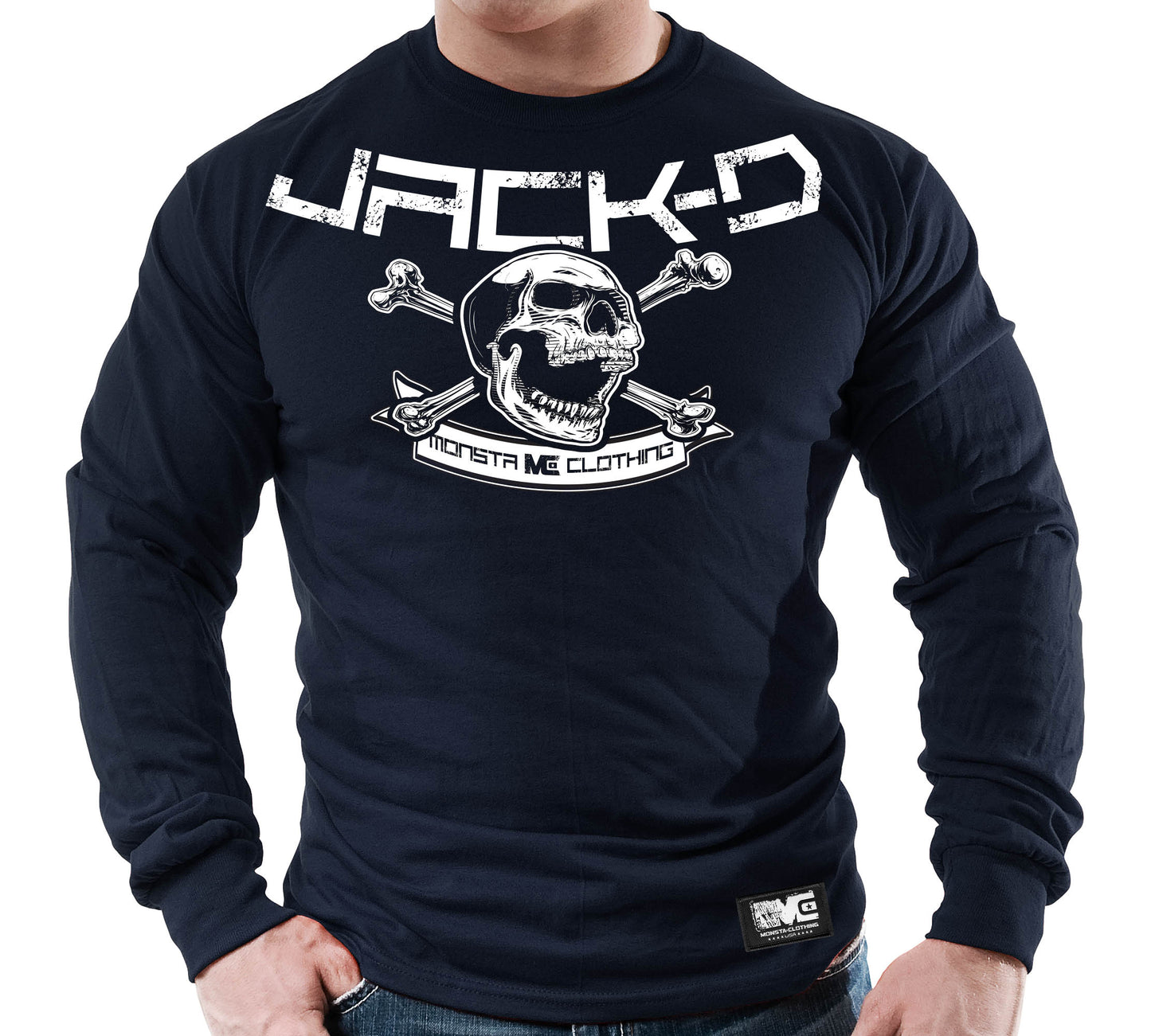 JACK’D (Skull & Crossbones)-75: White