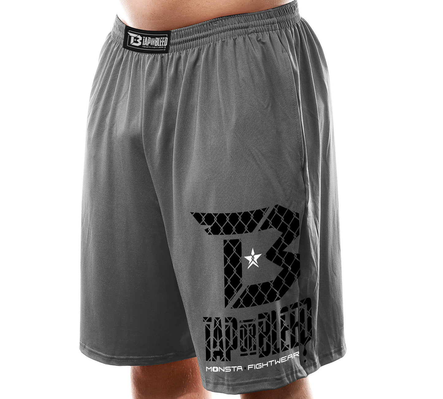 Tap or Bleed (Cage-Print)-273: Black