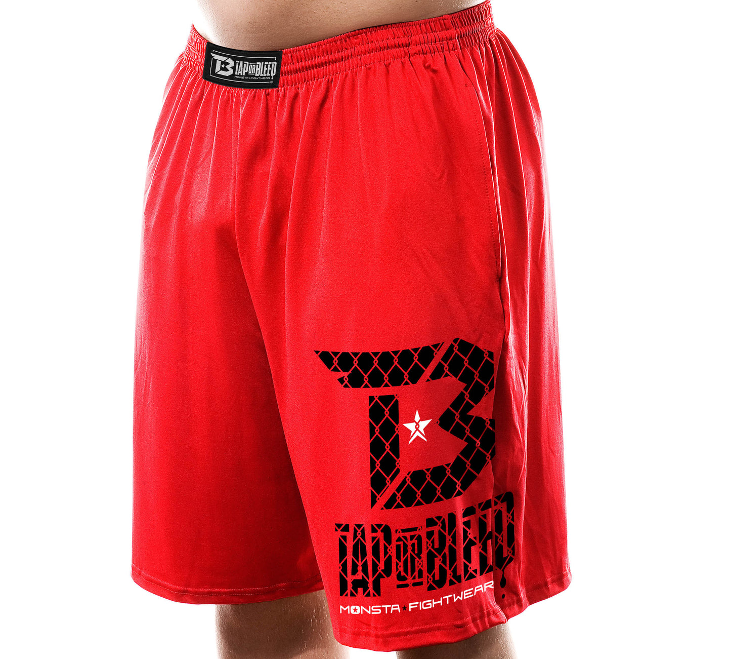 Tap or Bleed (Cage-Print)-273: Black