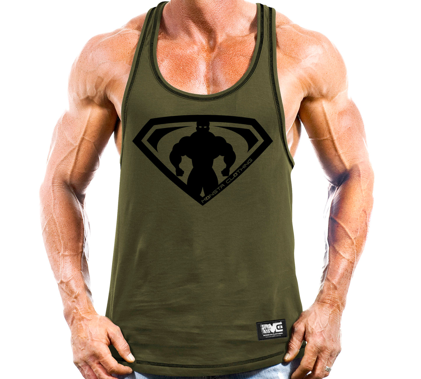 MonstaMan (Muscle Symbol)-238: Black