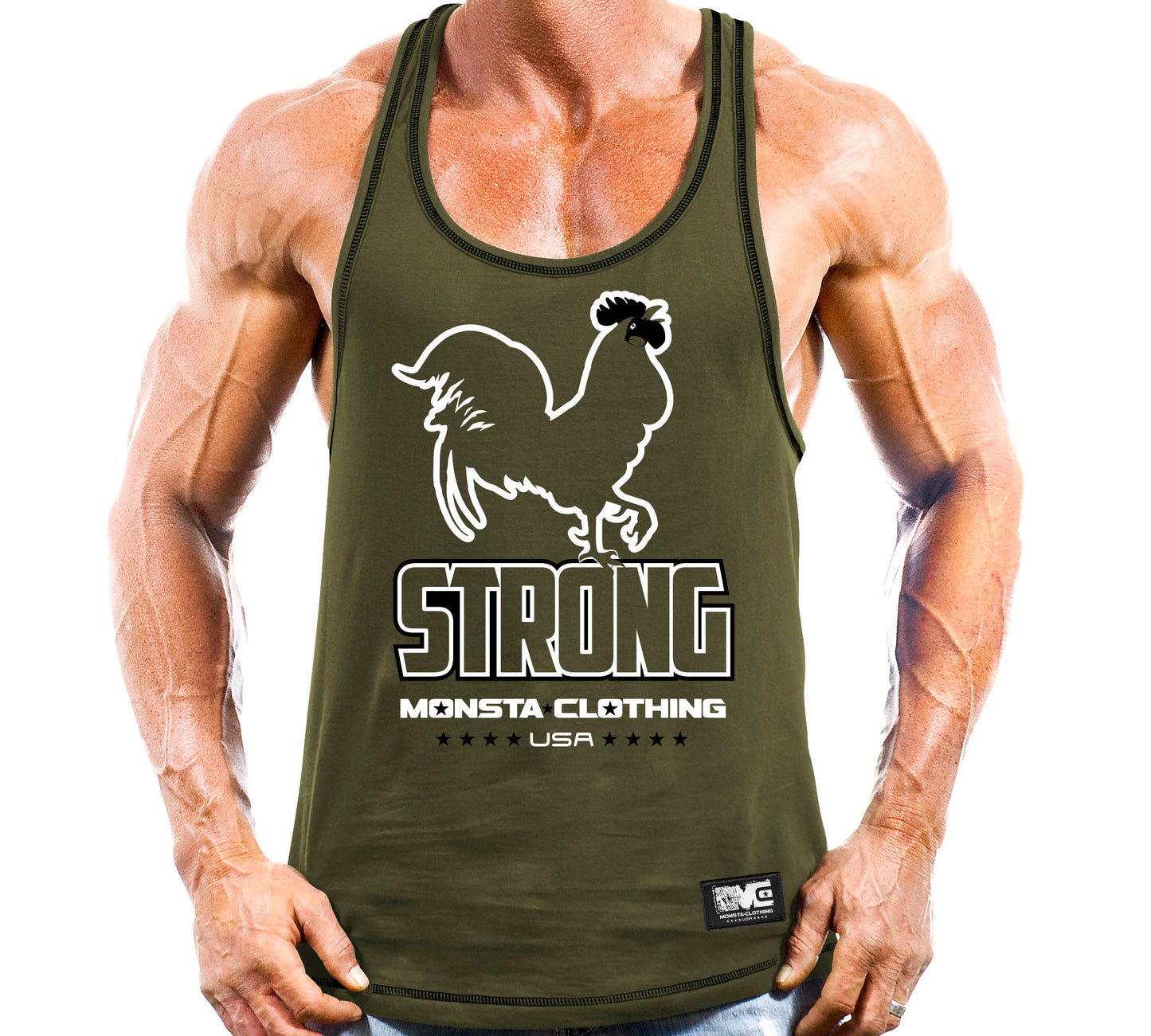 Cock Strong-312: WT-BK