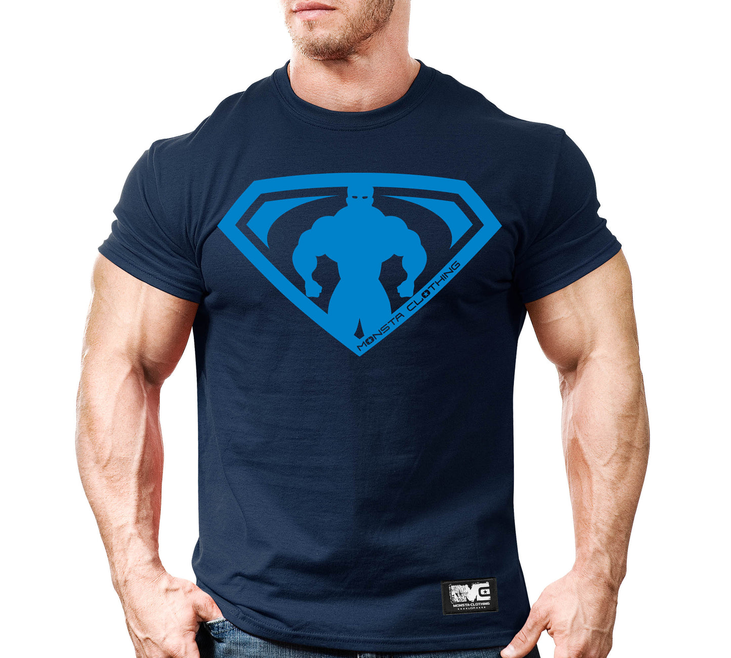 MonstaMan (Muscle Symbol)-238: Blue