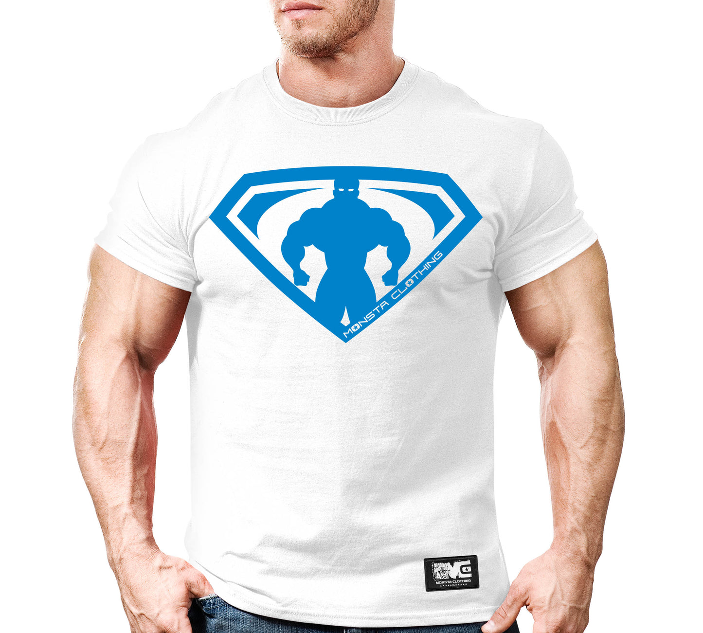 MonstaMan (Muscle Symbol)-238: Blue