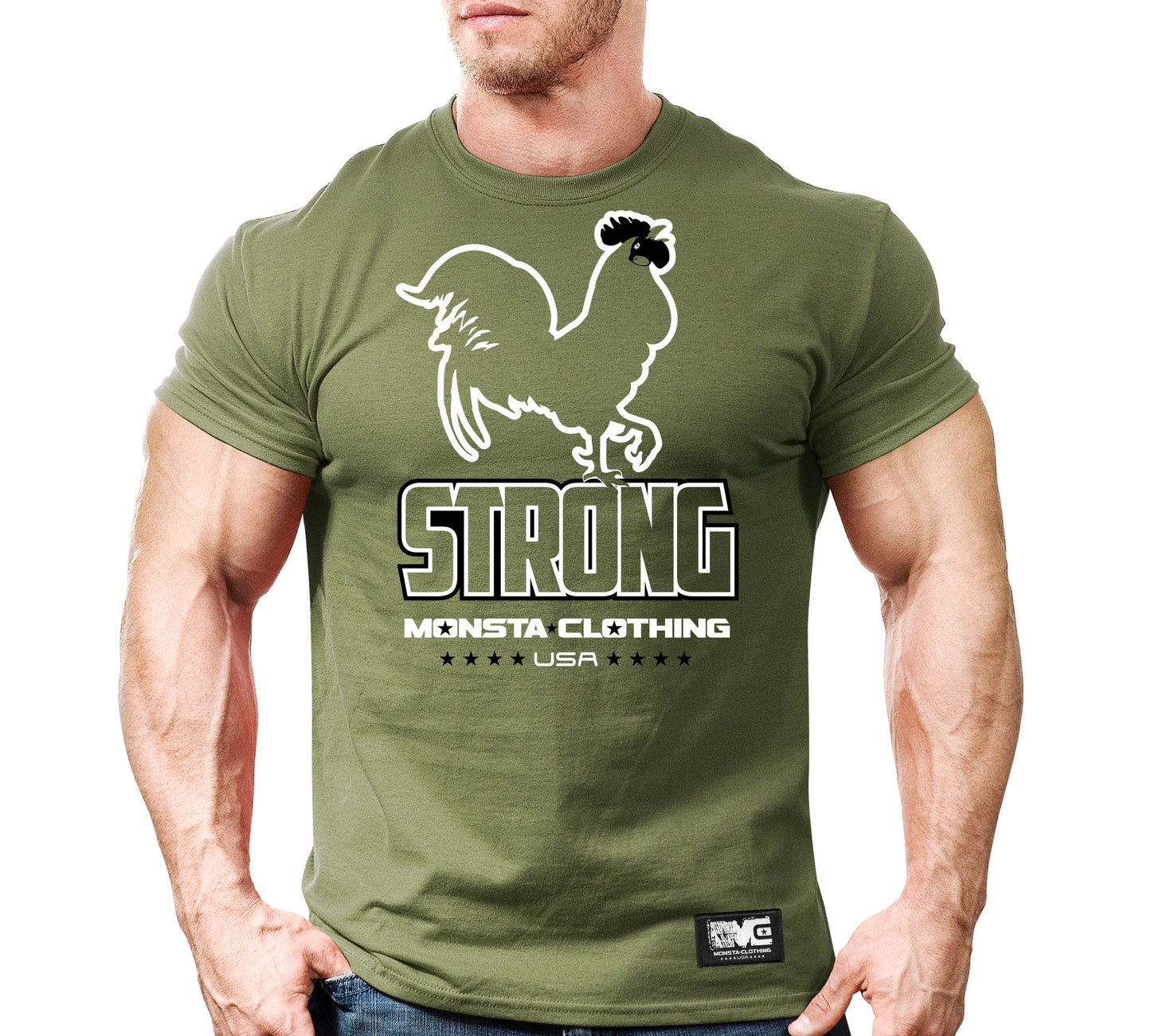 Cock Strong-312: WT-BK