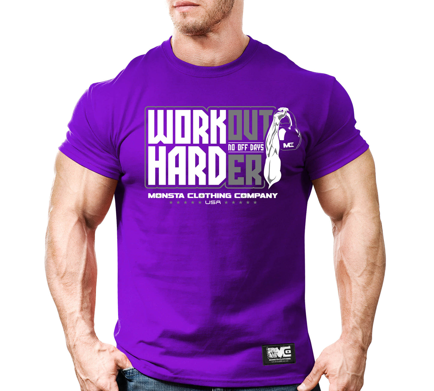WORKout HARDer (No Off Days)-329: WT-GY