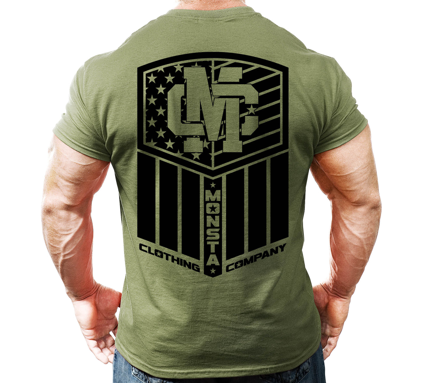 SALE: Monsta Black-Ops-348: Military Green