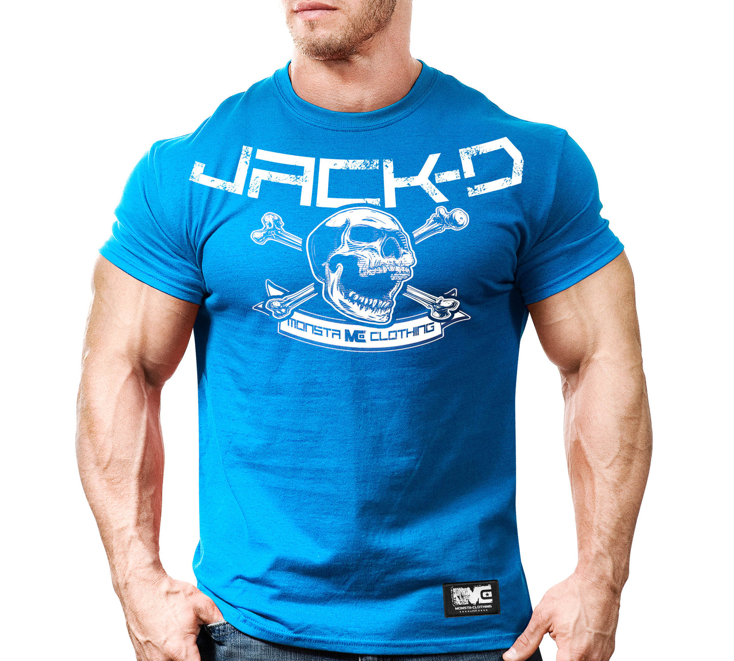 JACK’D (Skull & Crossbones)-75: White