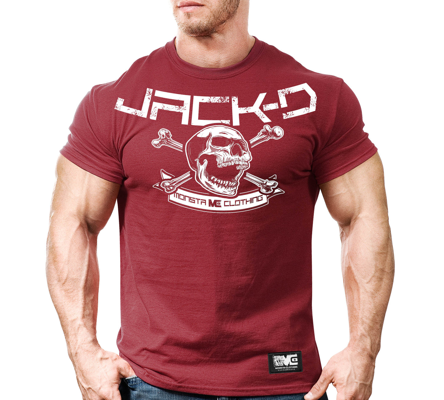 JACK’D (Skull & Crossbones)-75: White