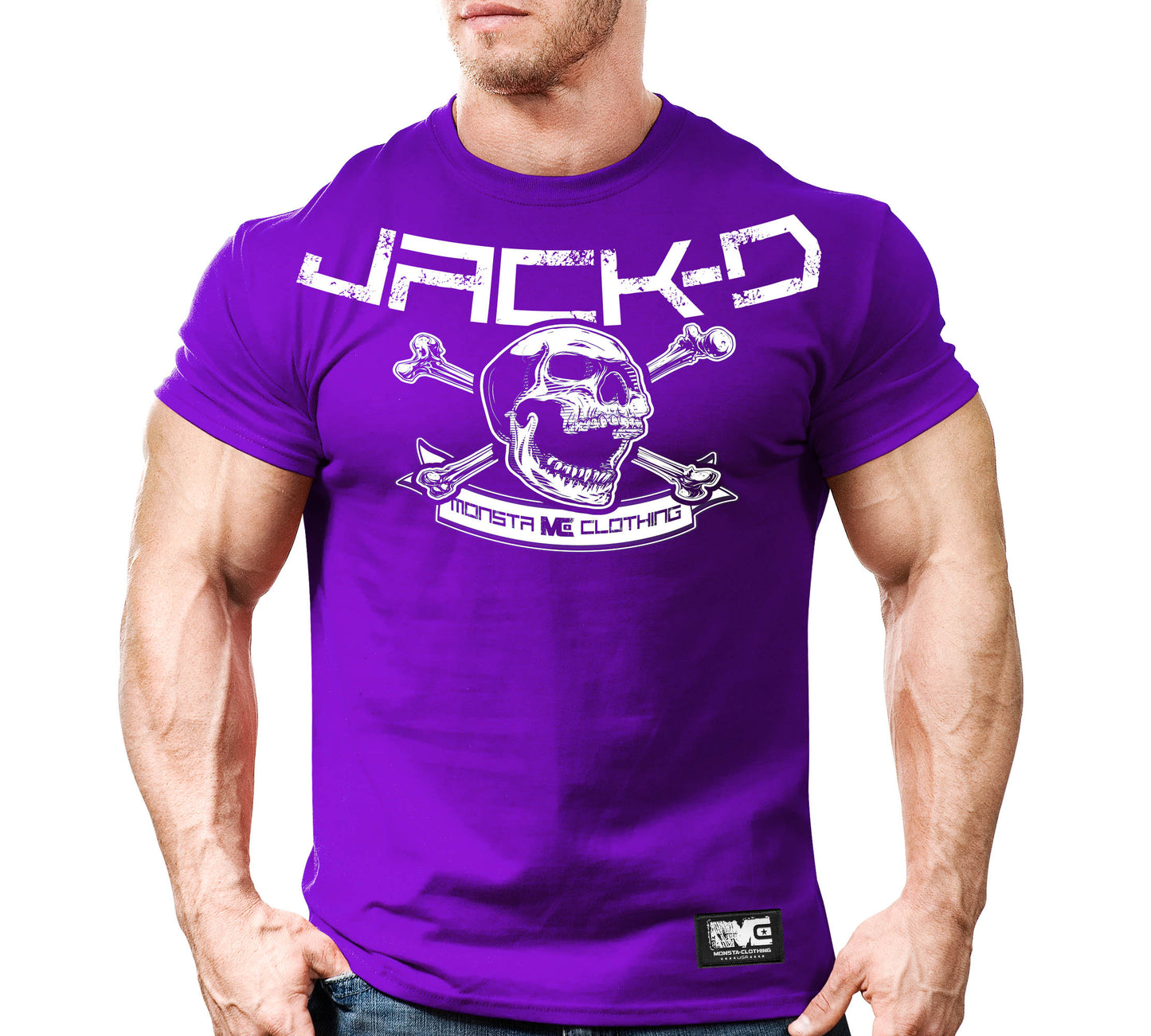 JACK’D (Skull & Crossbones)-75: White