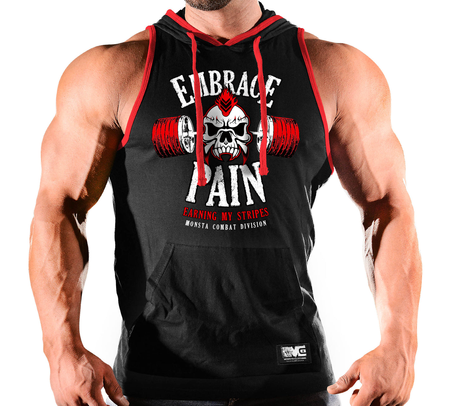 Embrace Pain: Earning My Stripes-190: WT-RD-BK
