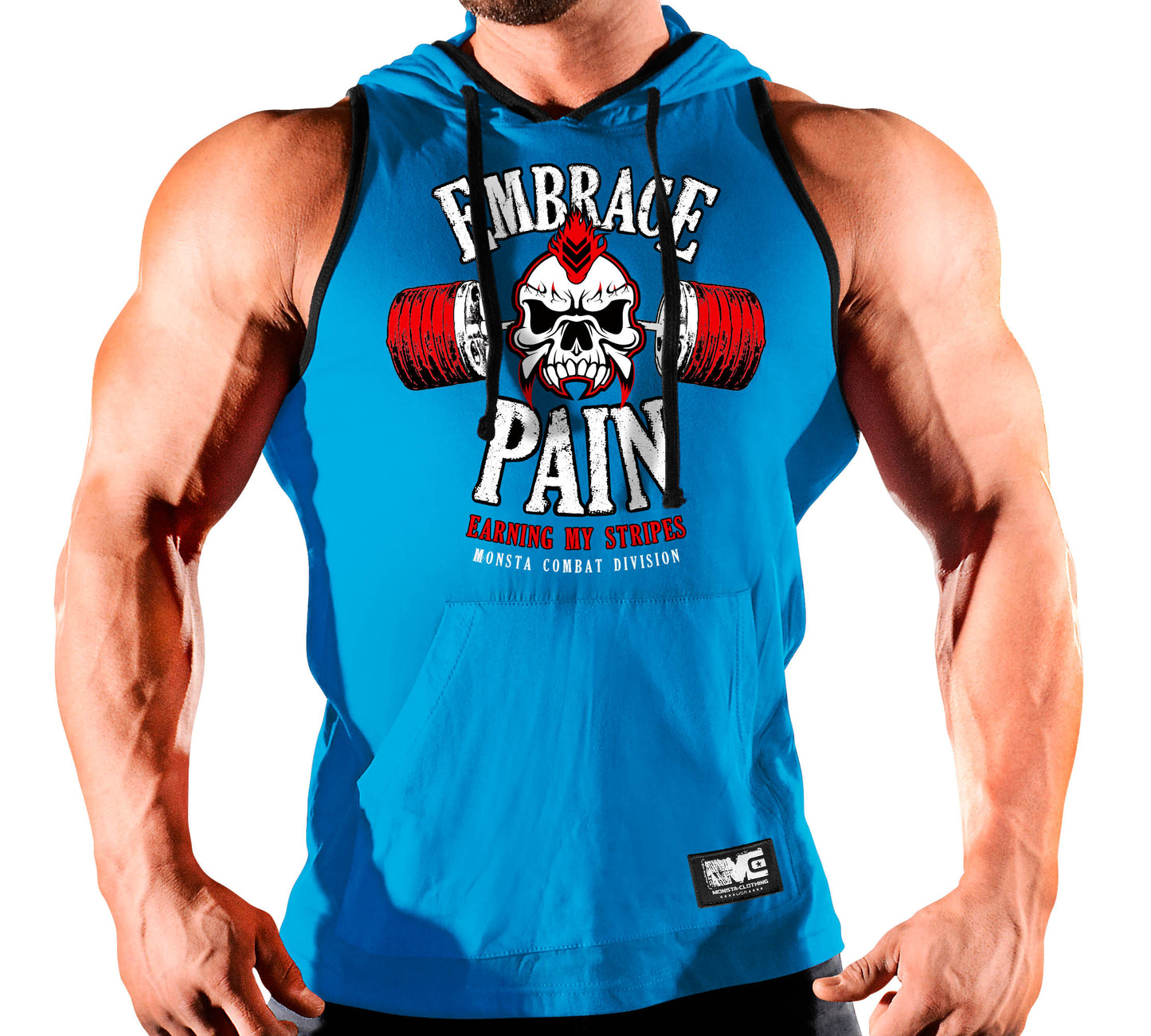 Embrace Pain: Earning My Stripes-190: WT-RD-BK