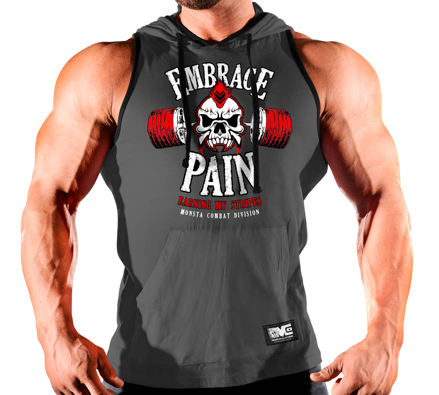 Embrace Pain: Earning My Stripes-190: WT-RD-BK