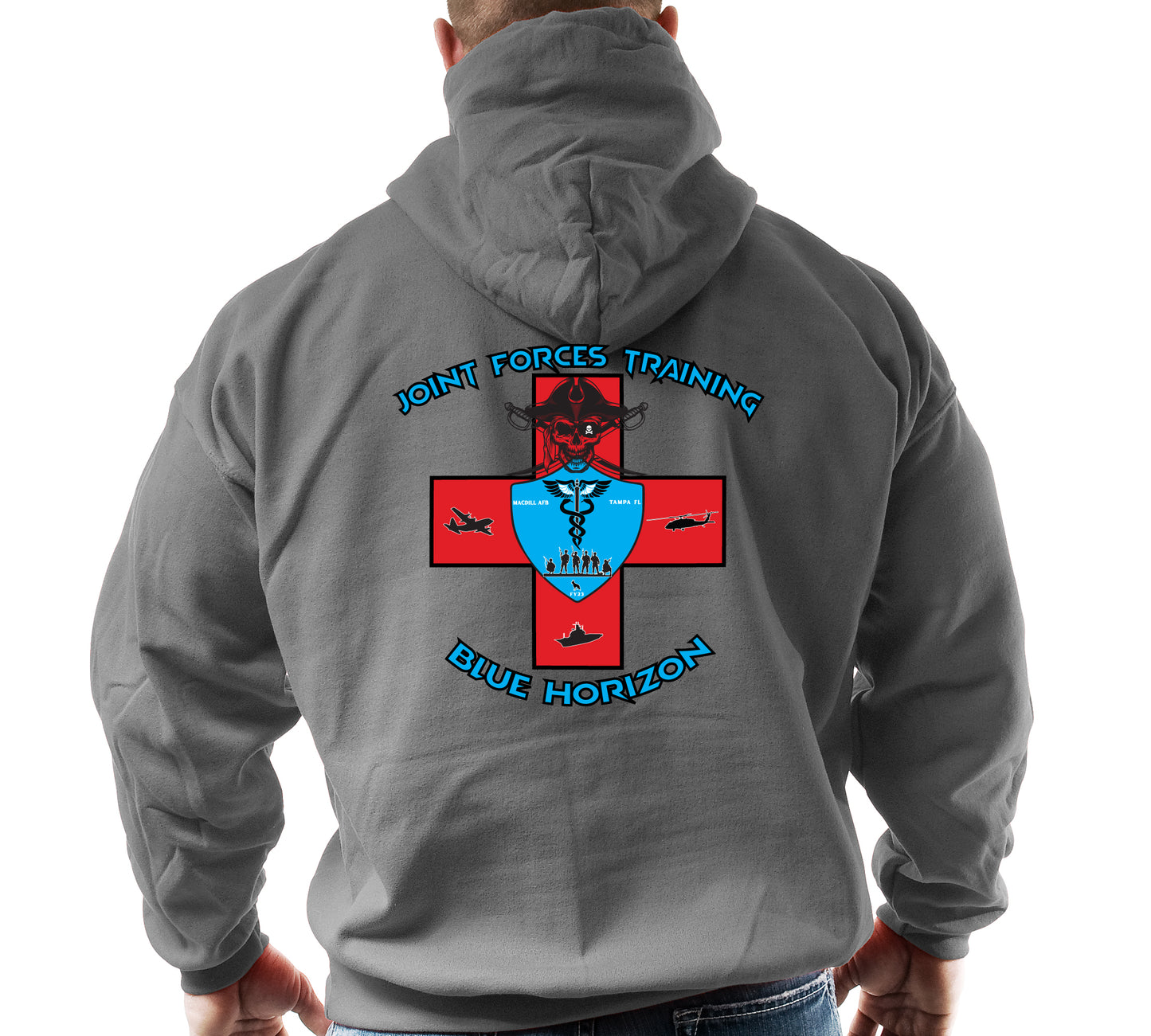Blue Horizon - Pull Over Hoodie
