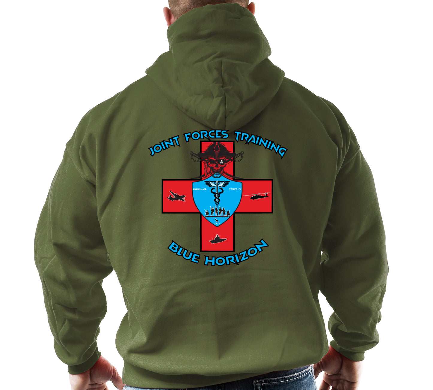 Blue Horizon - Pull Over Hoodie