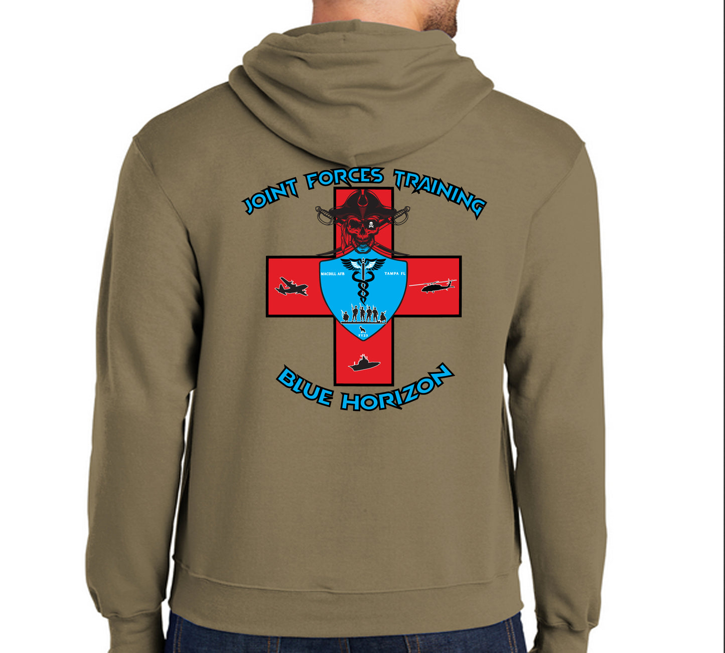 Blue Horizon - Pull Over Hoodie