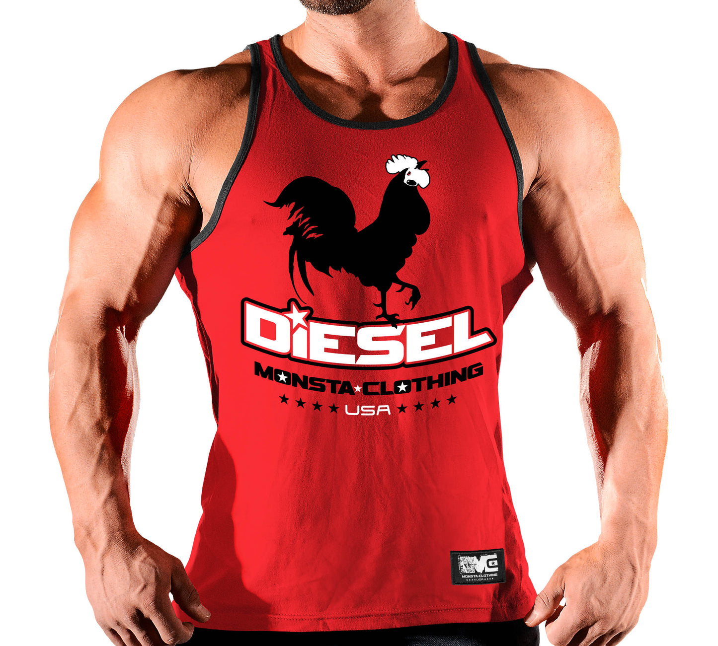 Elite Series: Cock Diesel-206: WT-BK