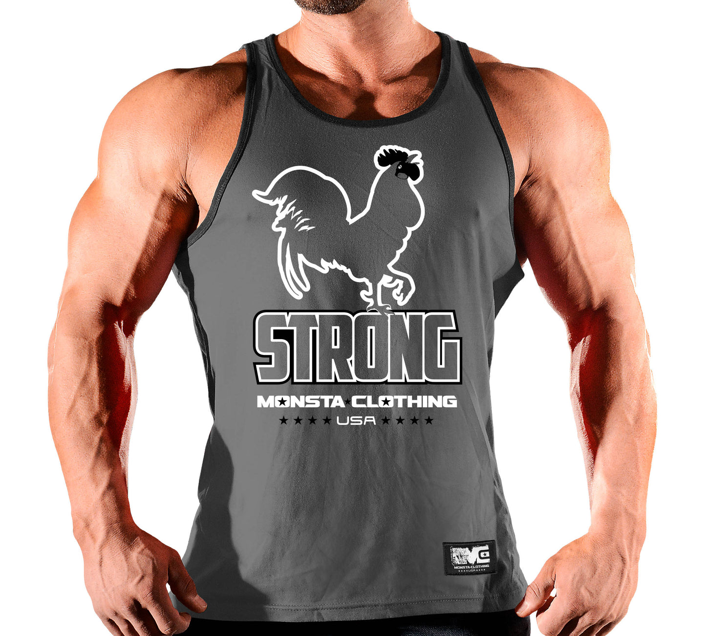 Elite Series: Cock Strong-312: WT-BK