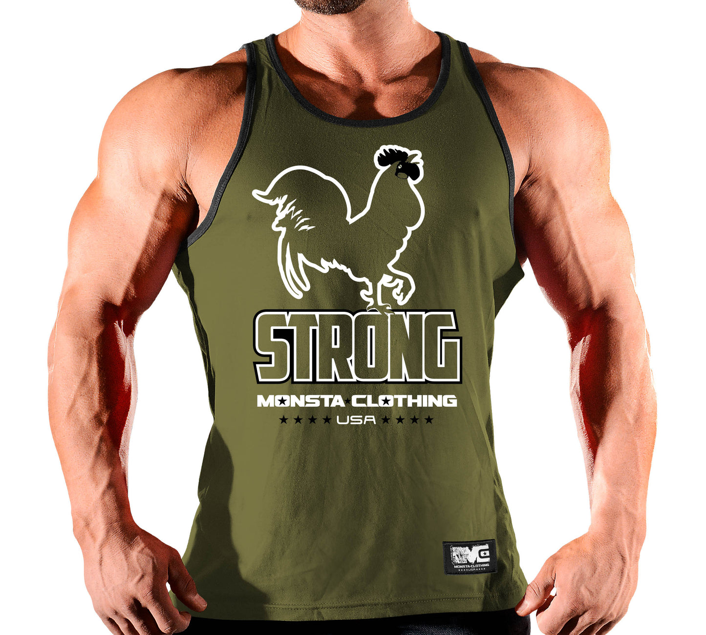 Elite Series: Cock Strong-312: WT-BK