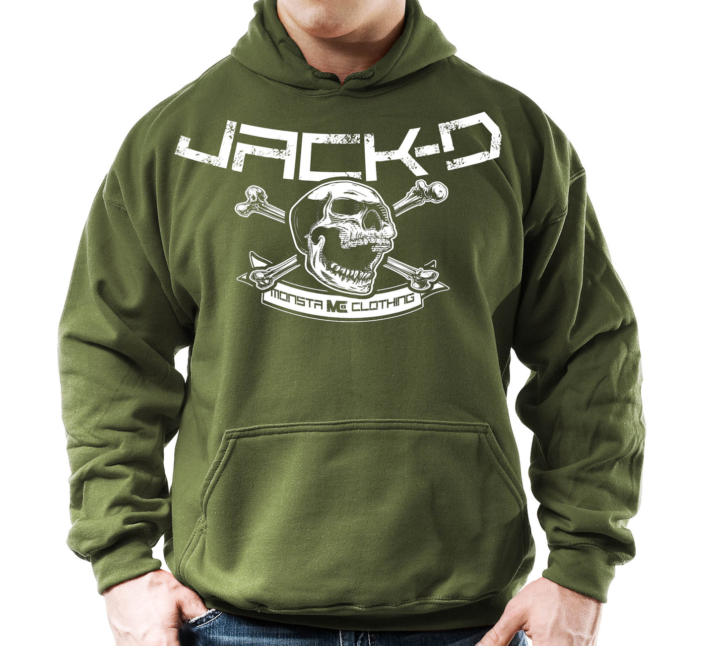 JACK’D (Skull & Crossbones)-75: White