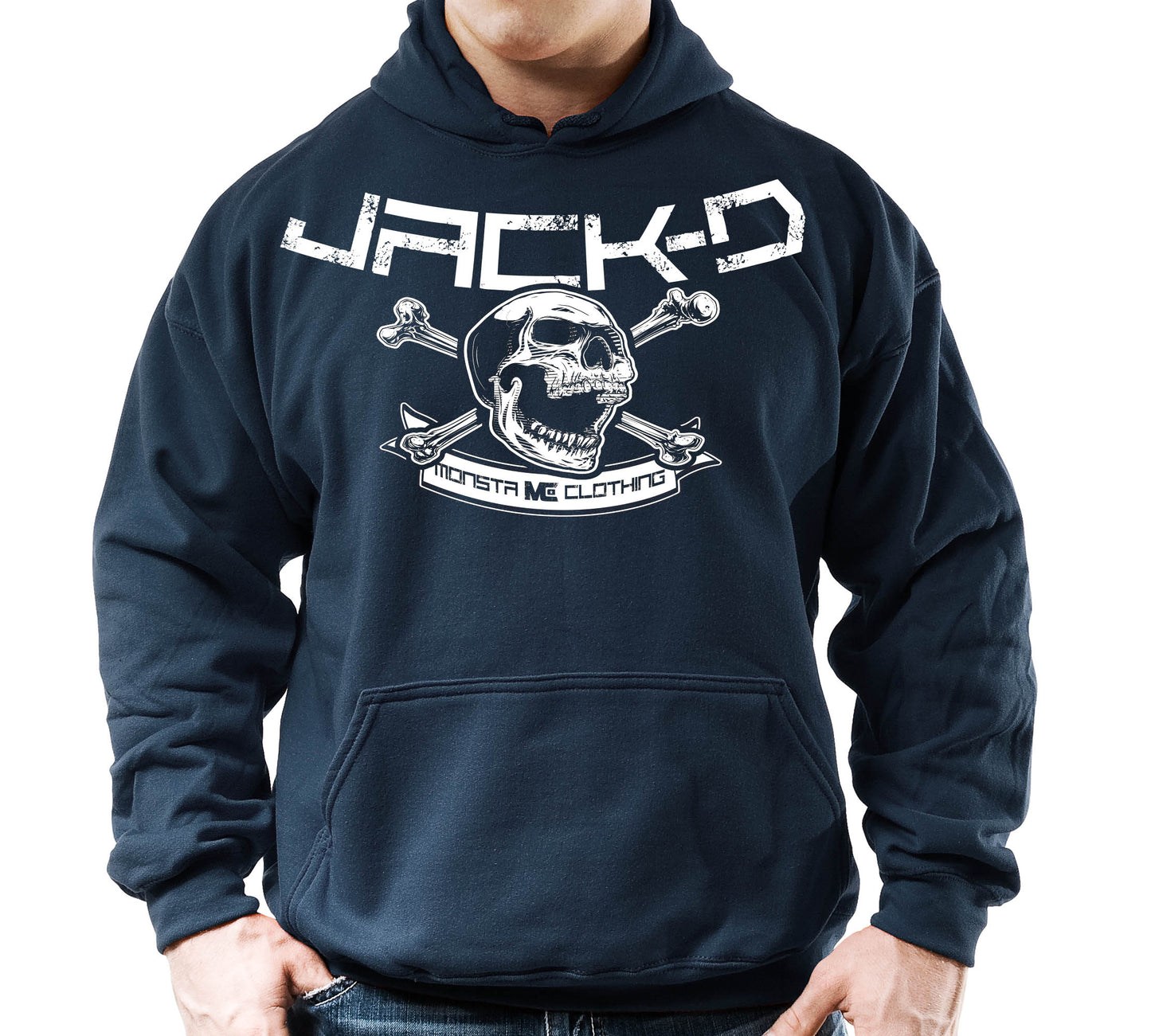 JACK’D (Skull & Crossbones)-75: White