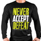 Never Accept Defeat-232: WT-Safety Yellow