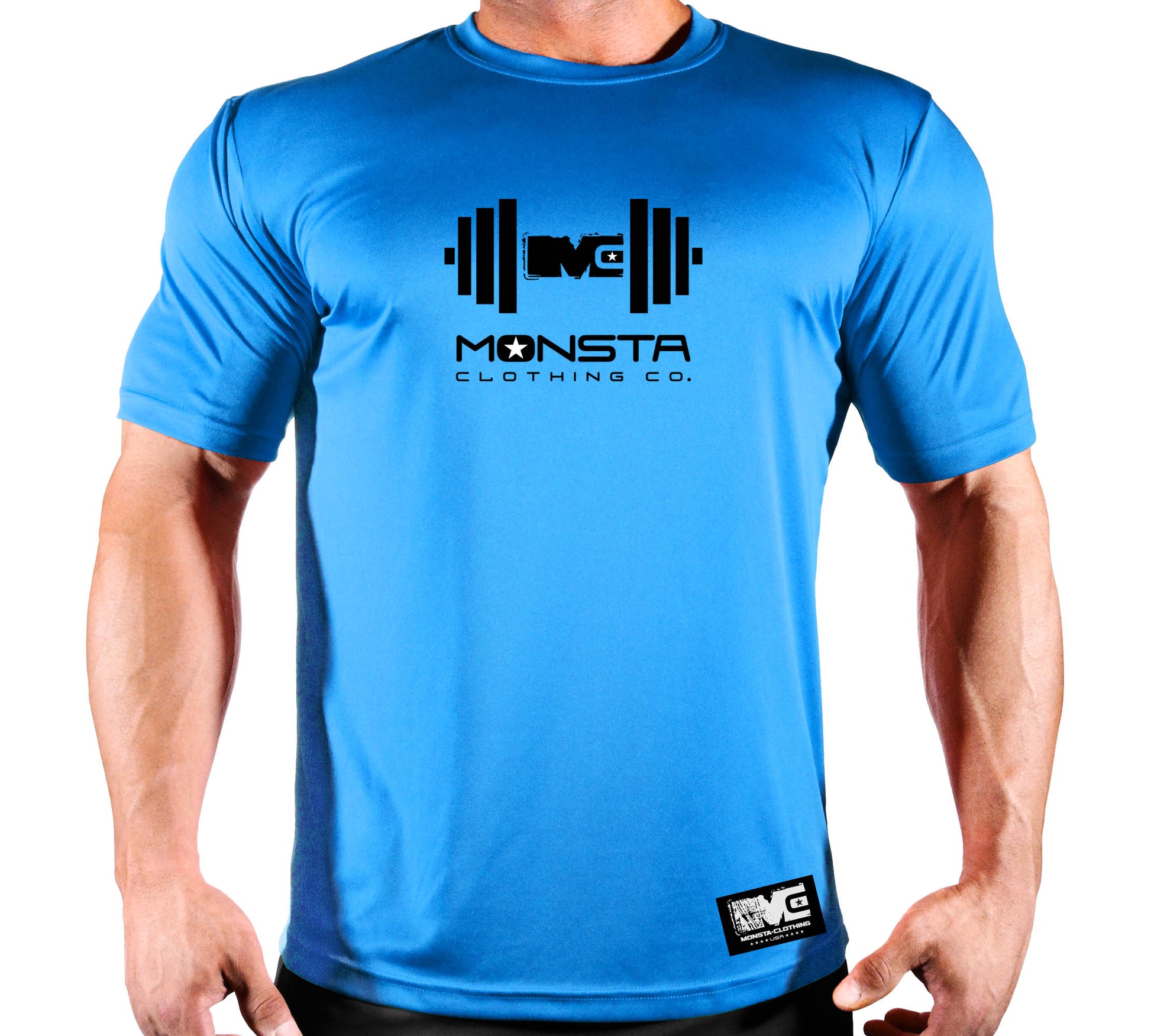 M-POLY-TEE-171-BL-F