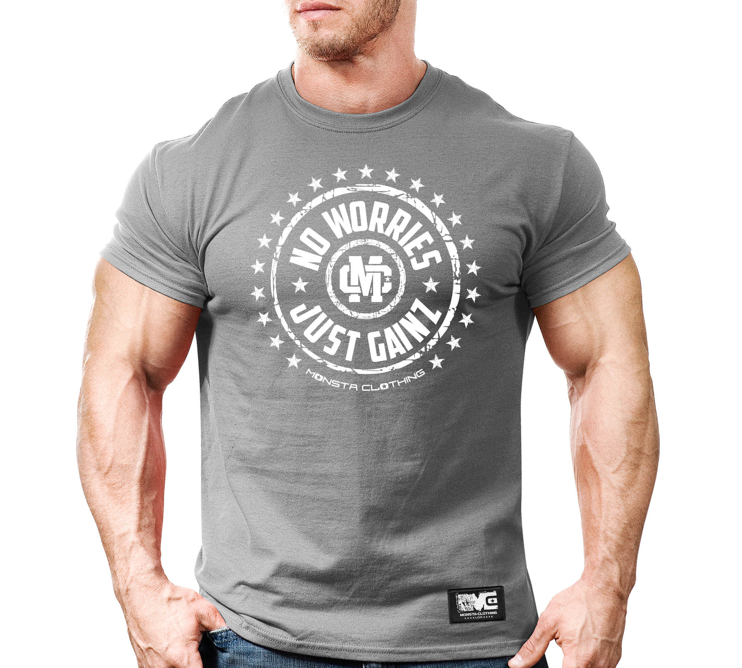 No Worries-Just GAINZ-311: White