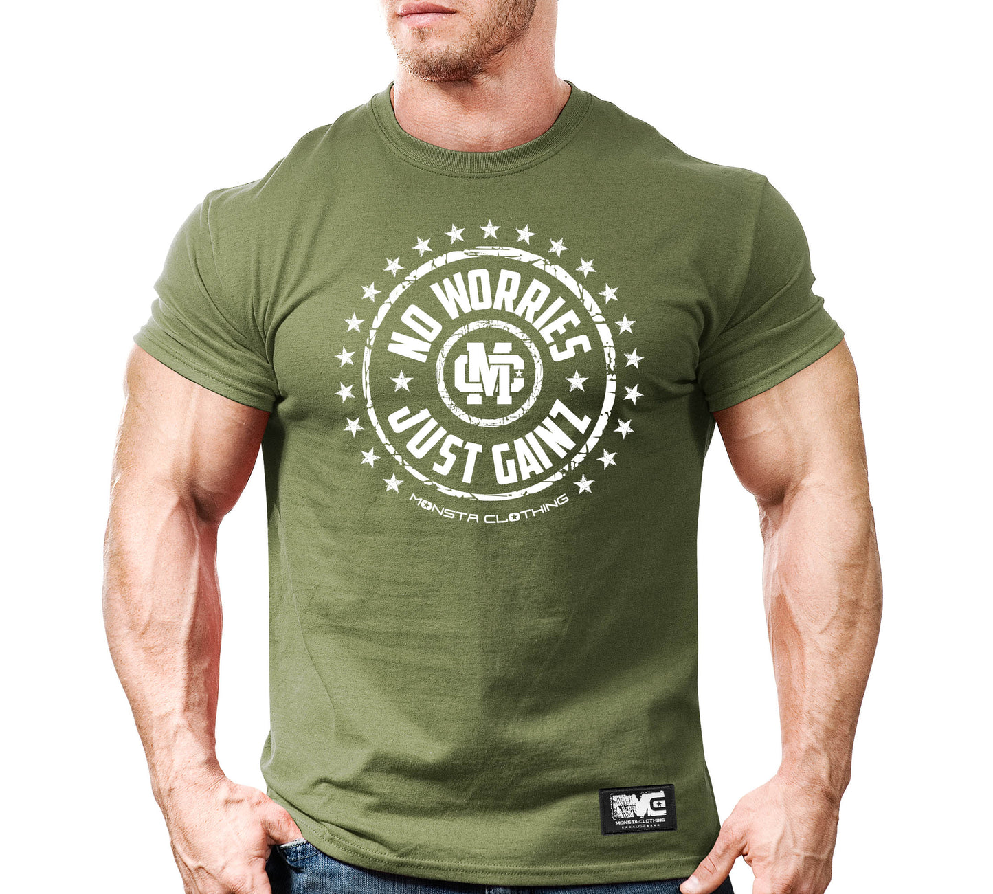 No Worries-Just GAINZ-311: White