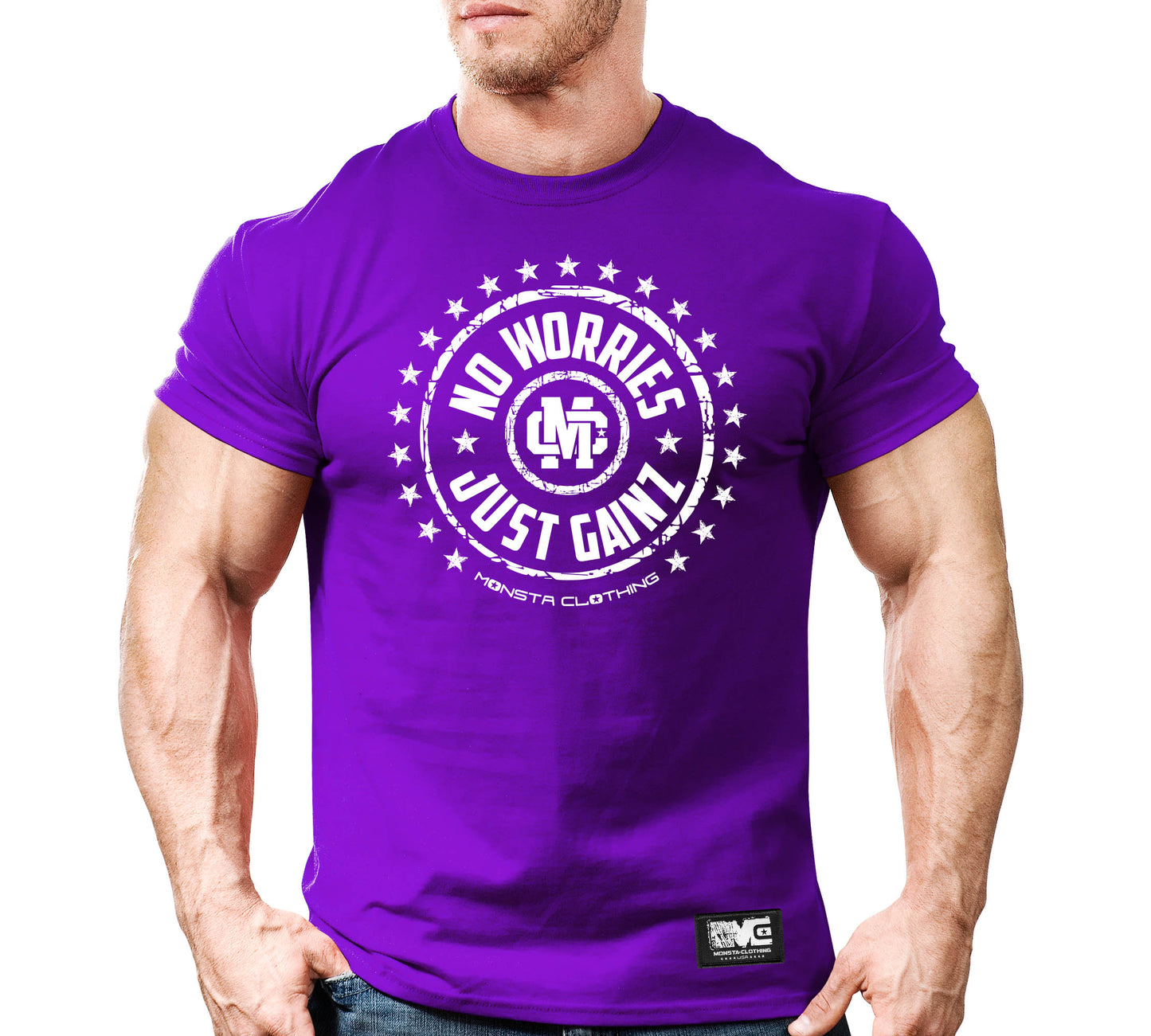 No Worries-Just GAINZ-311: White