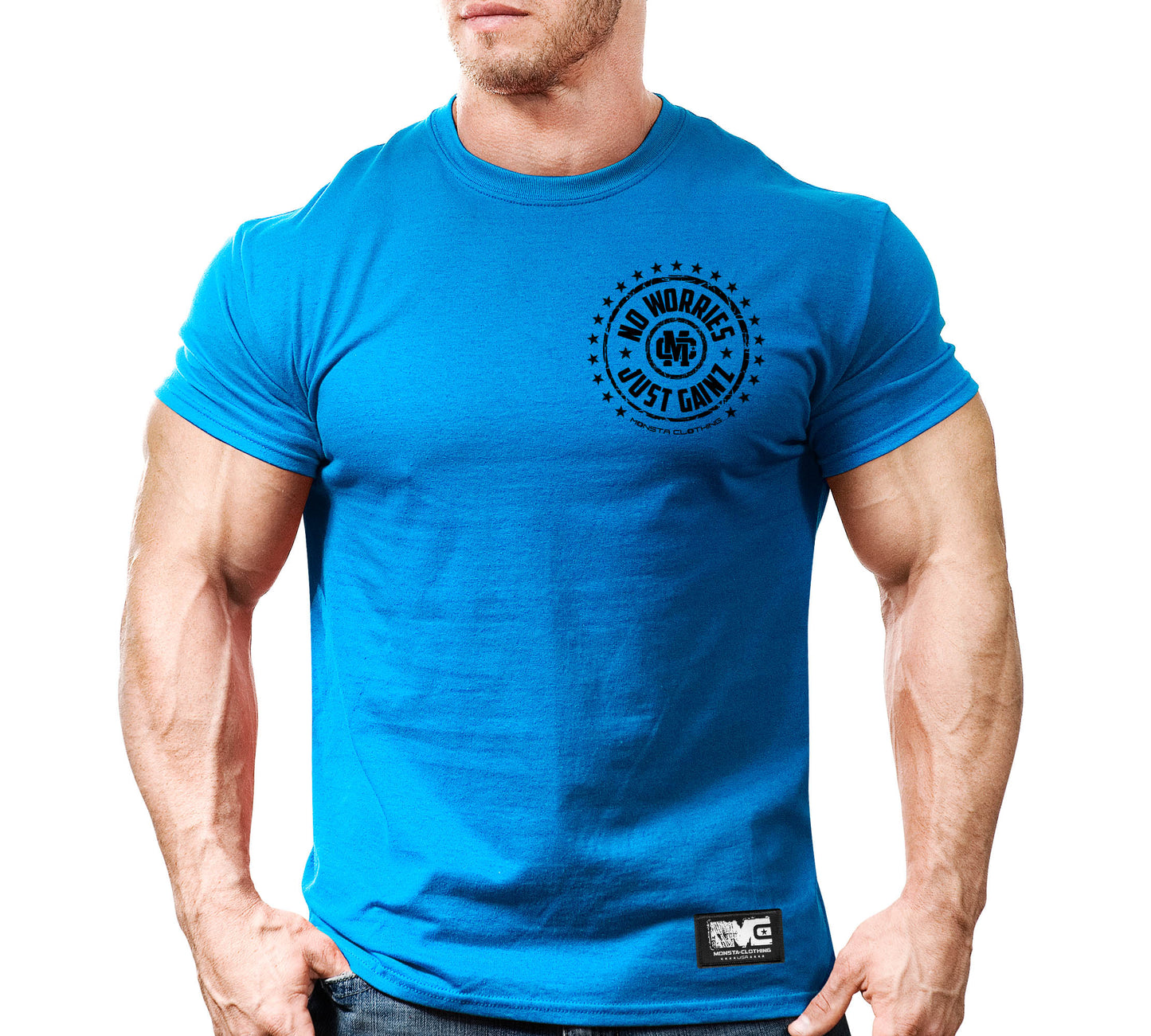 CSS: No Worries-Just Gainz (Crest)-320: Black