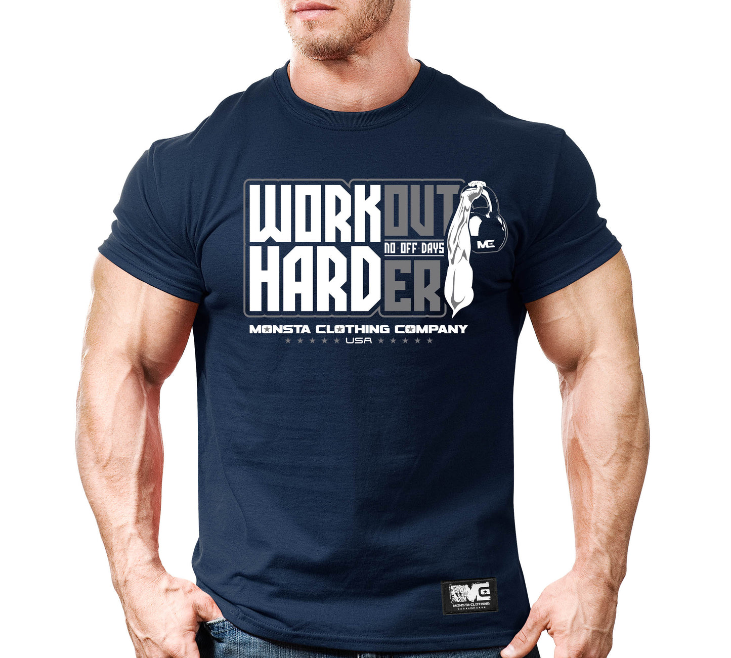 WORKout HARDer (No Off Days)-329: WT-GY